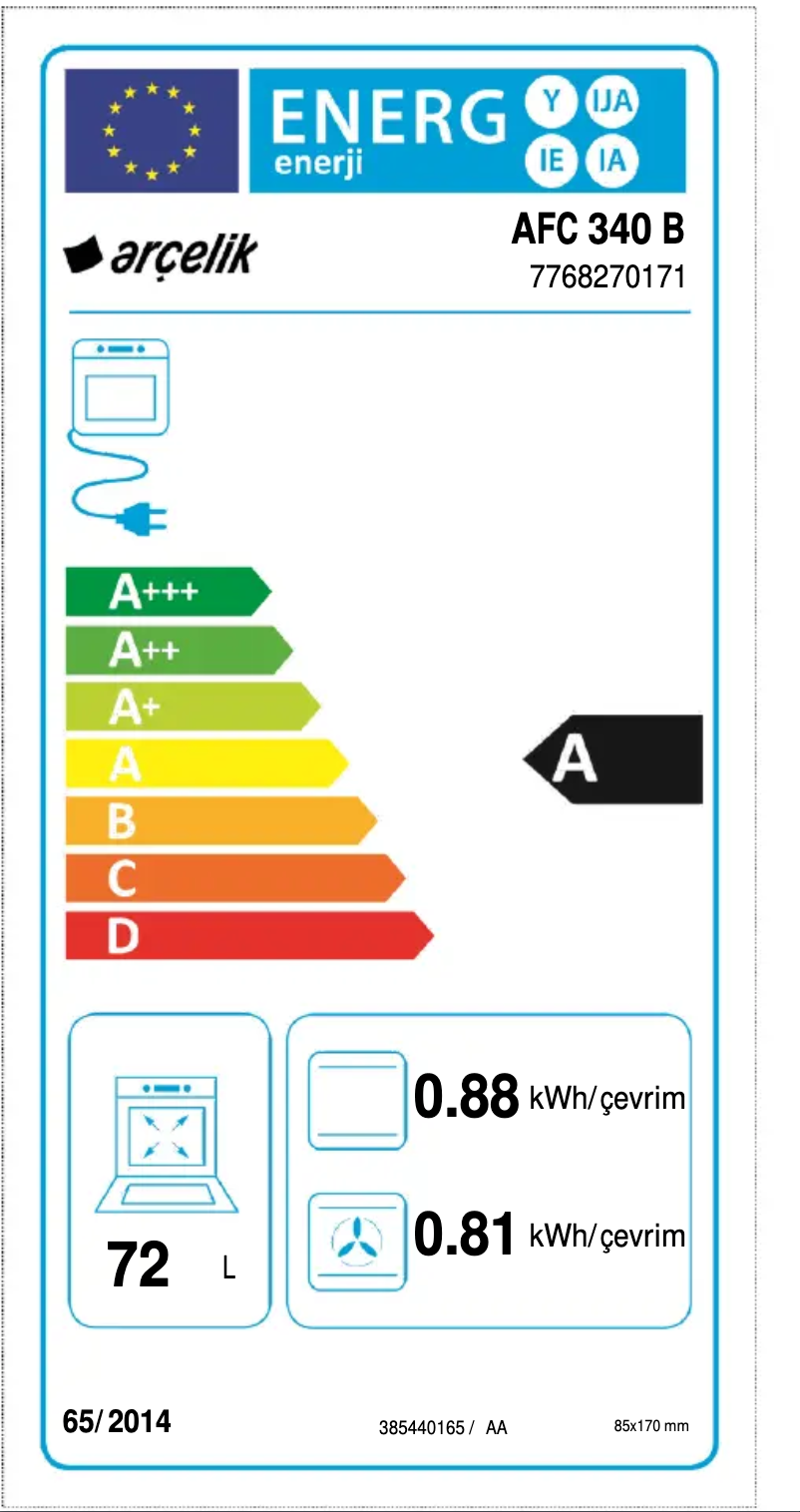 Image de la première page du manuel de l'appareil AFC 340 B