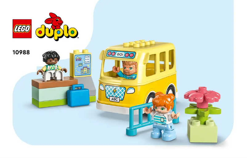 Page n°1 - Manuel utilisateur Lego Duplo 10988