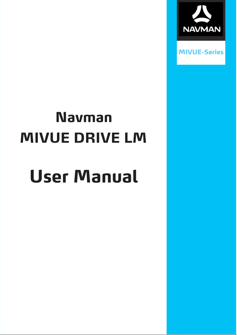 Page 1 de la notice Manuel utilisateur Navman MiVue Drive LM