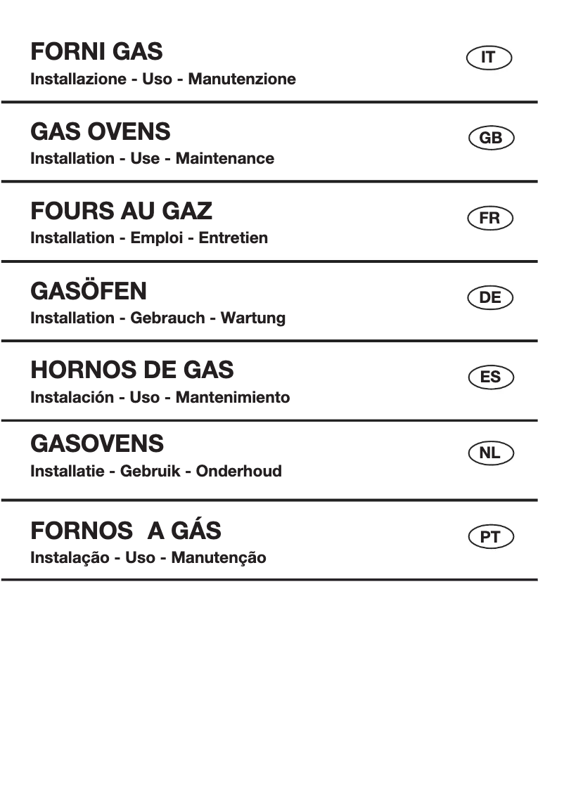 Image de la première page du manuel de l'appareil FLG 203 X