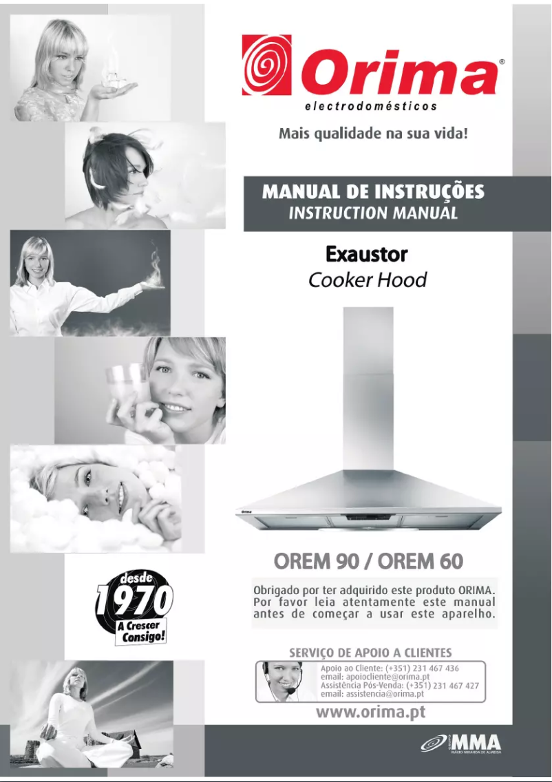 Image de la première page du manuel de l'appareil OREM 60