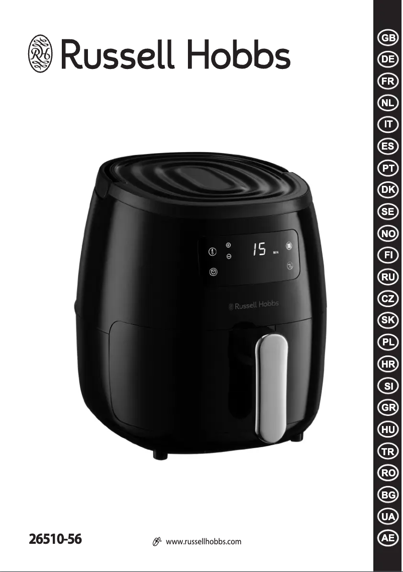 Page 1 of the manual User Manual Russell Hobbs Satisfry 26510-56