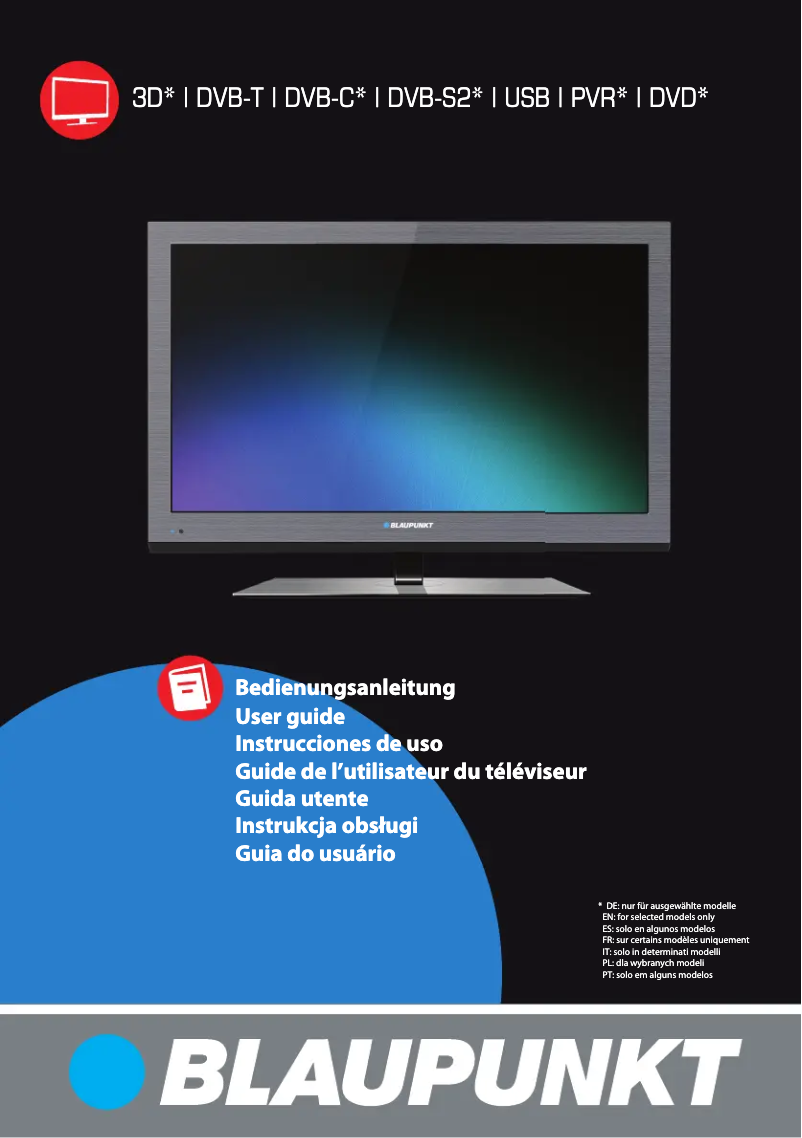 Página 1 del manual Manual de usuario Blaupunkt B32A147TCHD-P