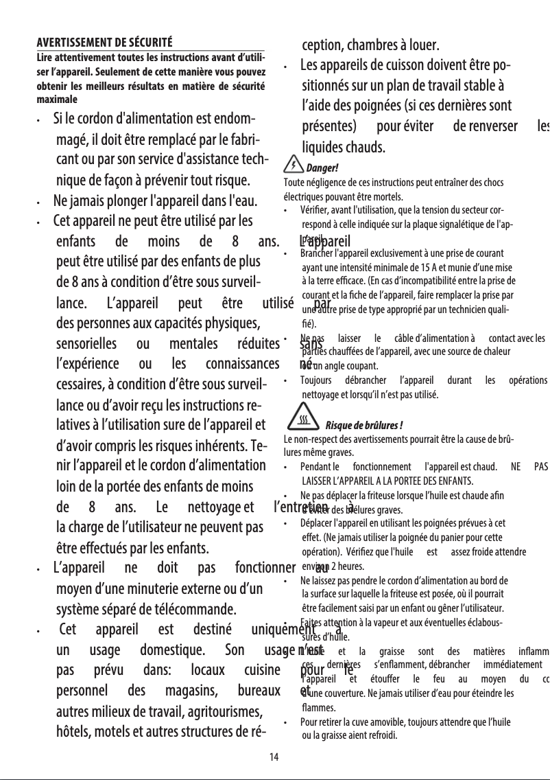 Page n°1 - Manuel utilisateur DeLonghi Cool Zone F32110CZ