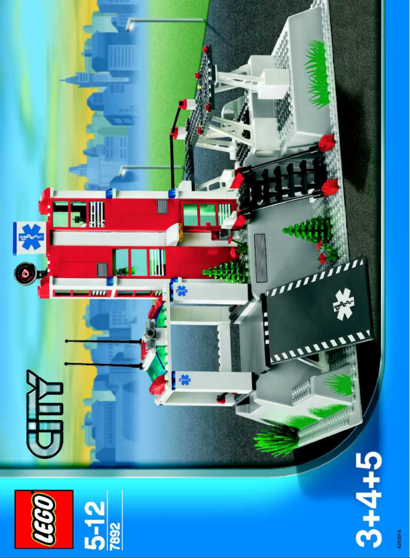 Page 1 de la notice Manuel utilisateur Lego Hospital