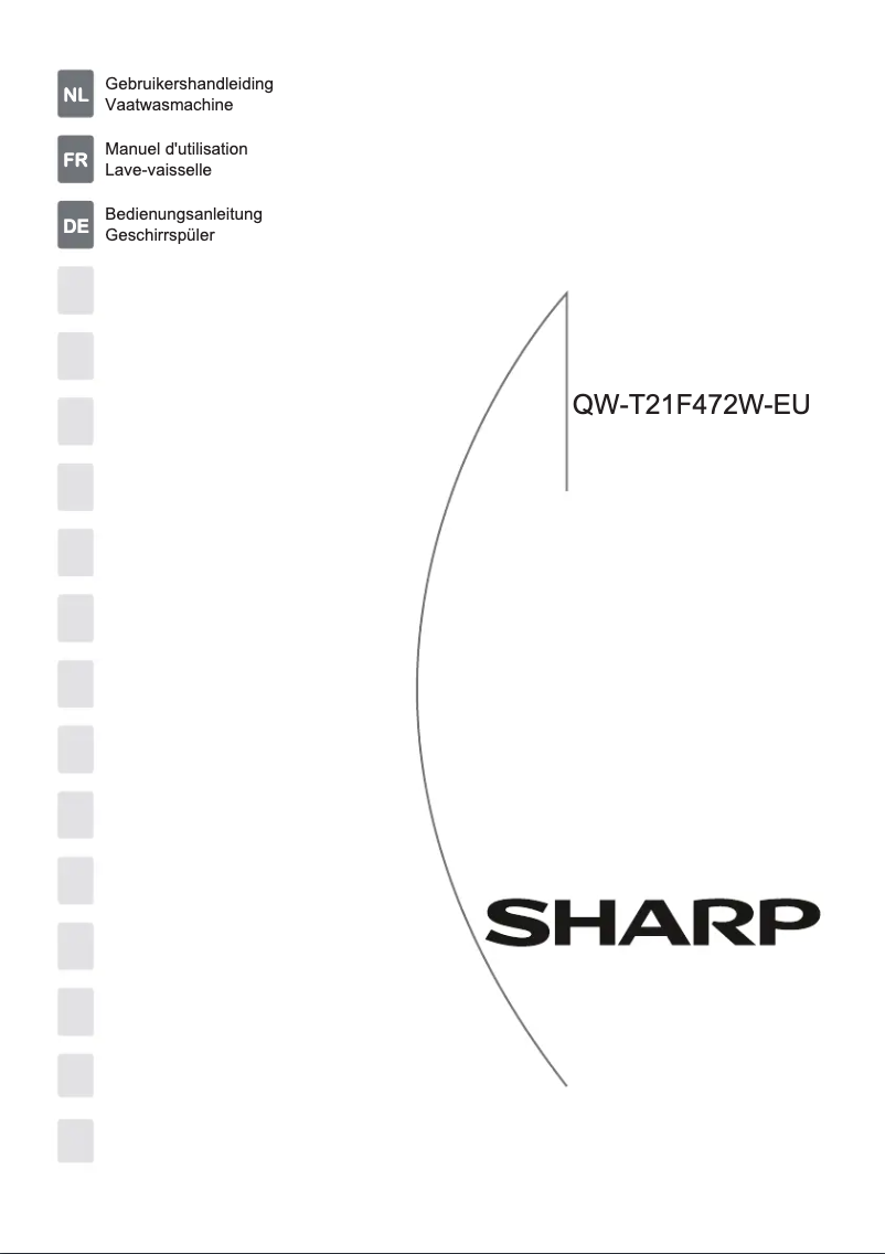 Image de la première page du manuel de l'appareil QW-T21F472W-EU