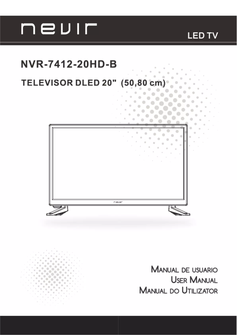Page n°1 - Manuel utilisateur Nevir NVR-7412-20HD-B