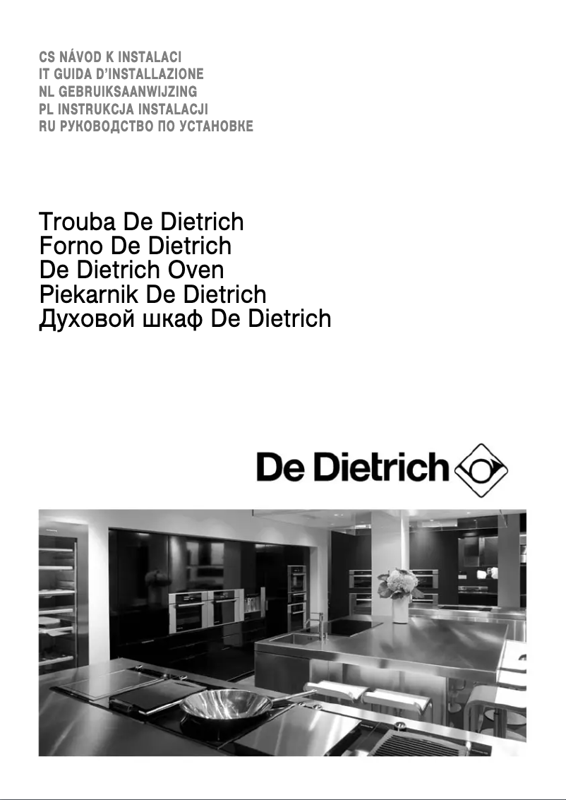 Page 1 de la notice Manuel utilisateur De Dietrich DME1140B