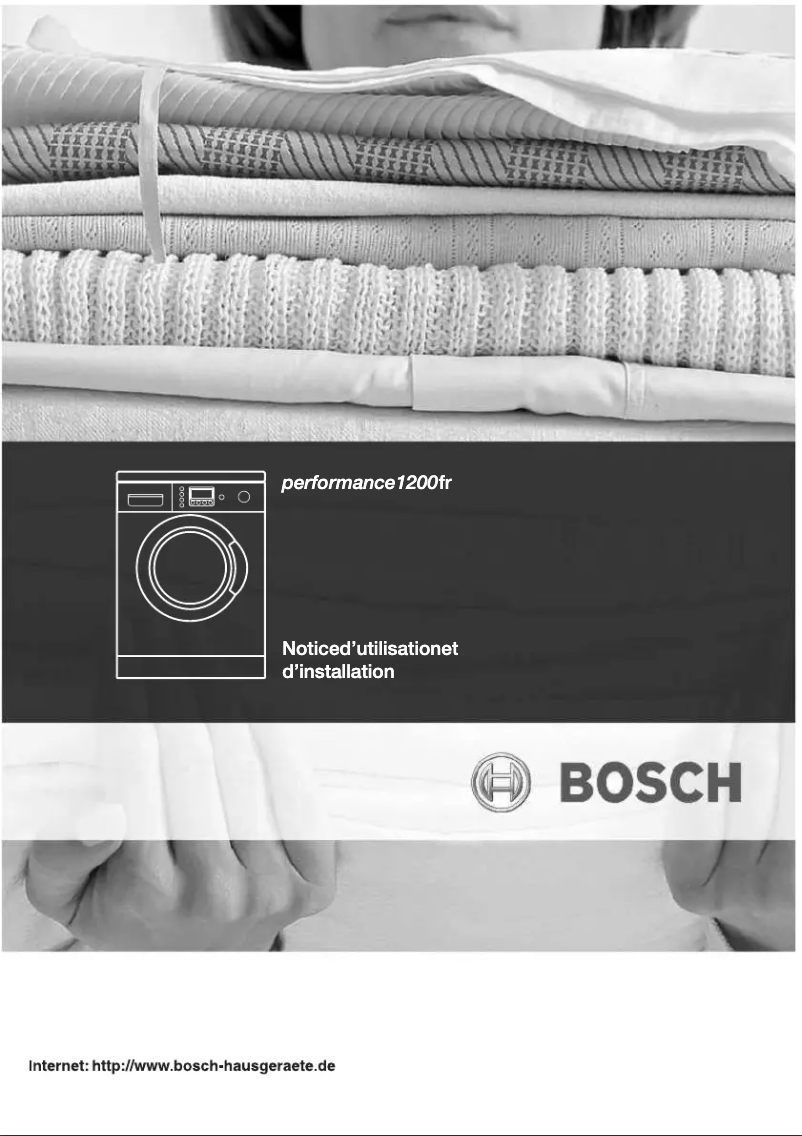Page n°1 - Manuel utilisateur Bosch Performance 1200