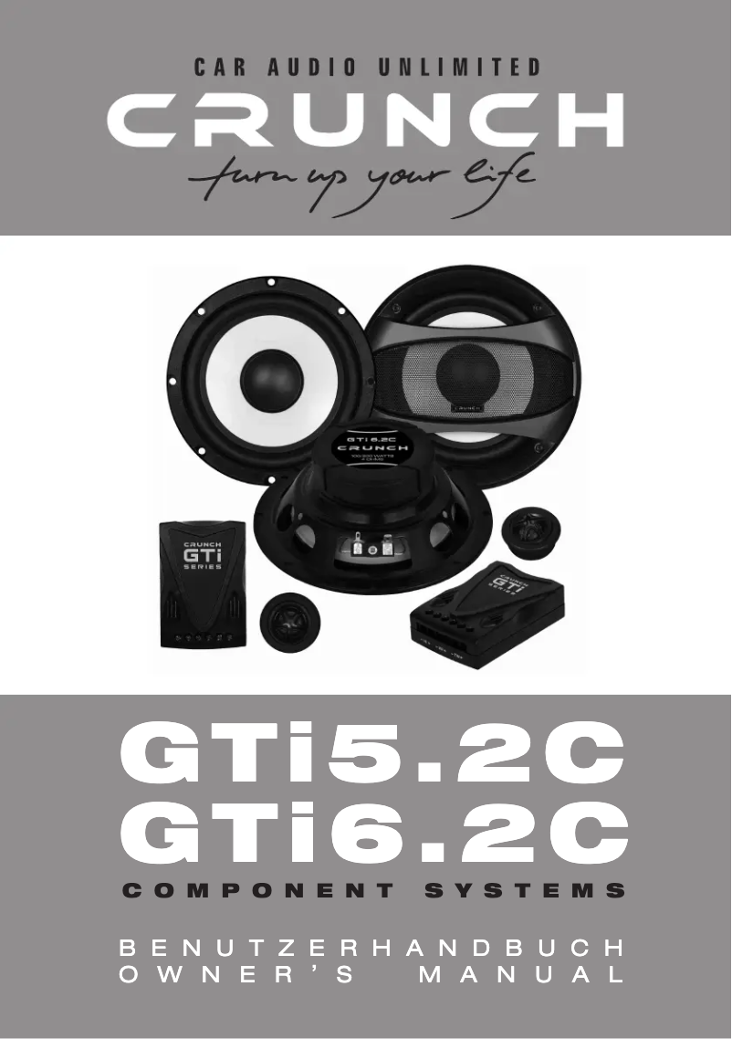 Image de la première page du manuel de l'appareil GTi5.2C