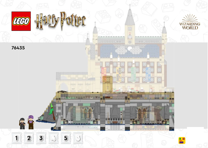 Page n°1 - Manuel utilisateur Lego Harry Potter 76435