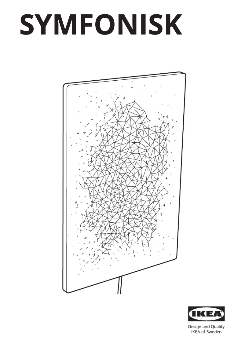 Image de la première page du manuel de l'appareil SYMFONISK 904.949.07