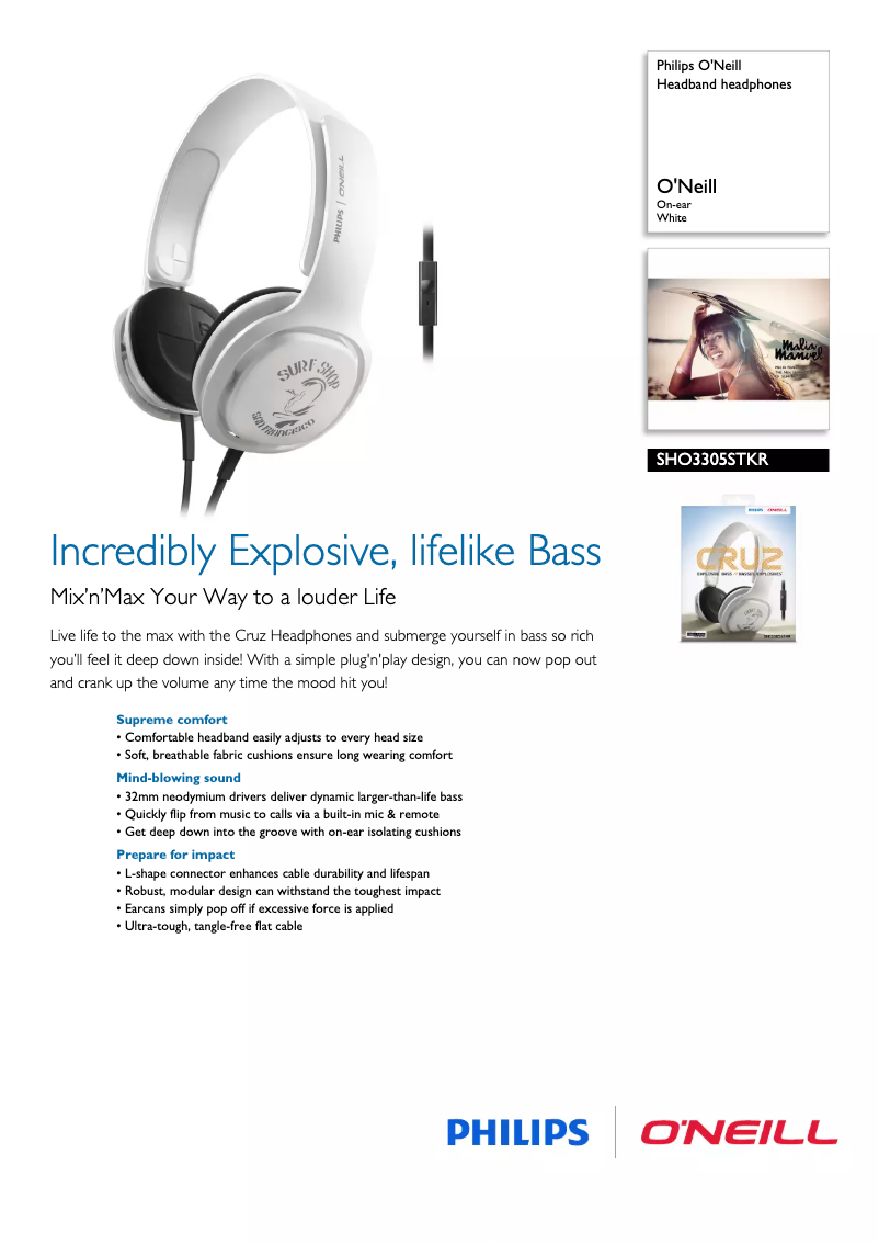 Image de la première page du manuel de l'appareil SHO3305