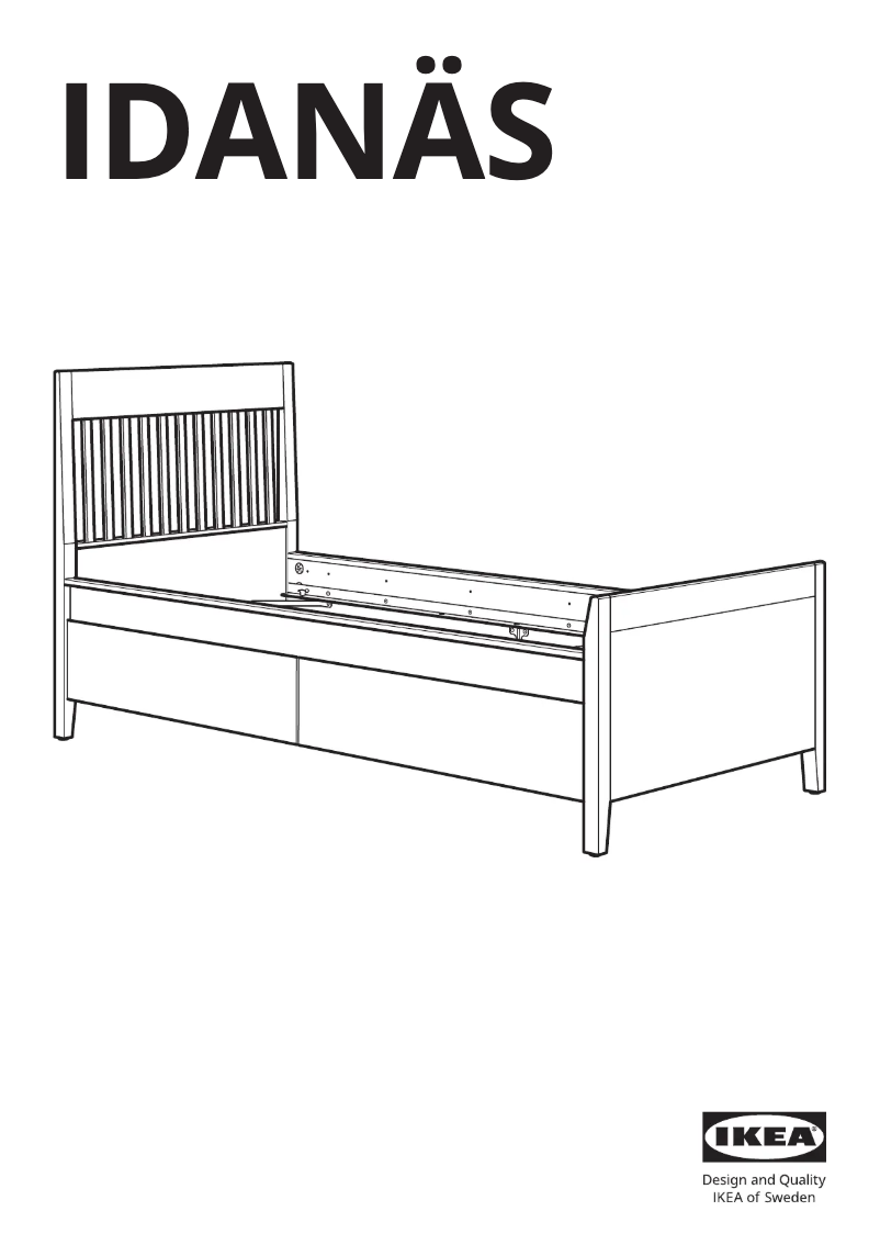 Image de la première page du manuel de l'appareil IDANÄS 804.596.69