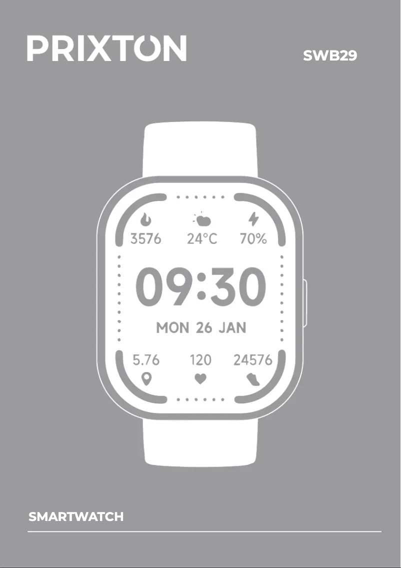 Page n°1 - Manuel utilisateur Prixton SWB29