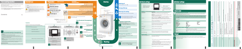 Page n°1 - Manuel utilisateur Bosch WAS287B0GB