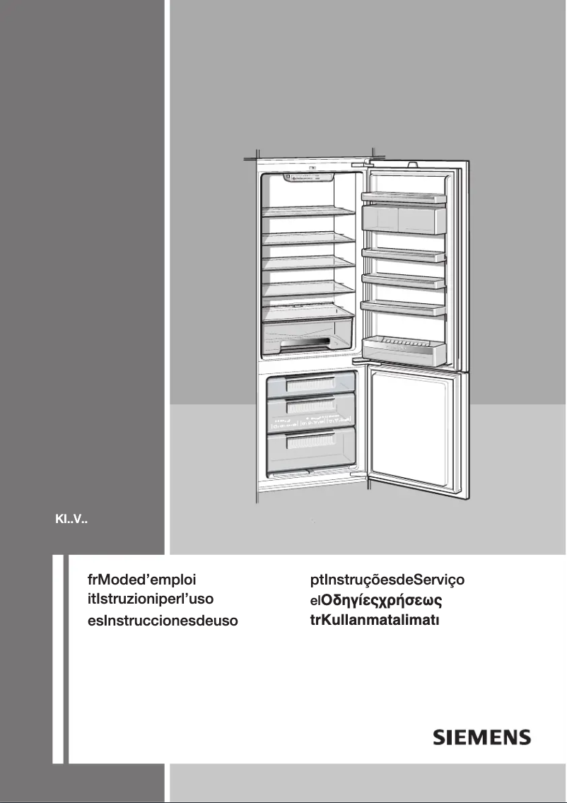 Page n°1 - Manuel utilisateur Siemens KI34VA20IE