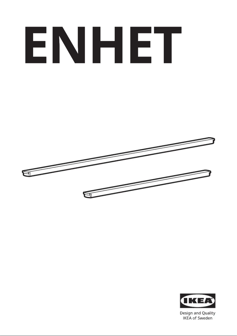 Page 1 de la notice Manuel utilisateur Ikea ENHET 004.817.68