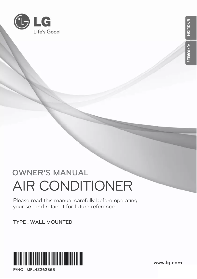 Page 1 de la notice Manuel utilisateur LG ASNQ122BSA1