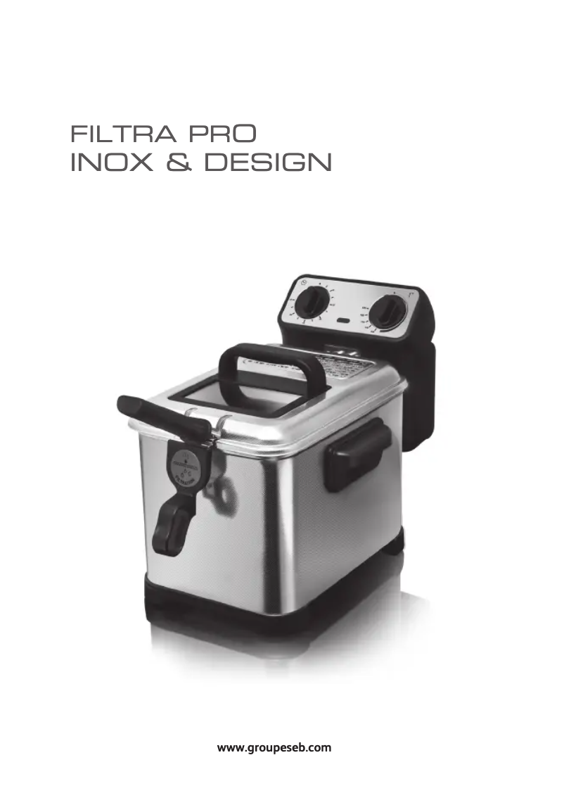 Page n°1 - Manuel utilisateur Tefal Filtra Pro FR406730