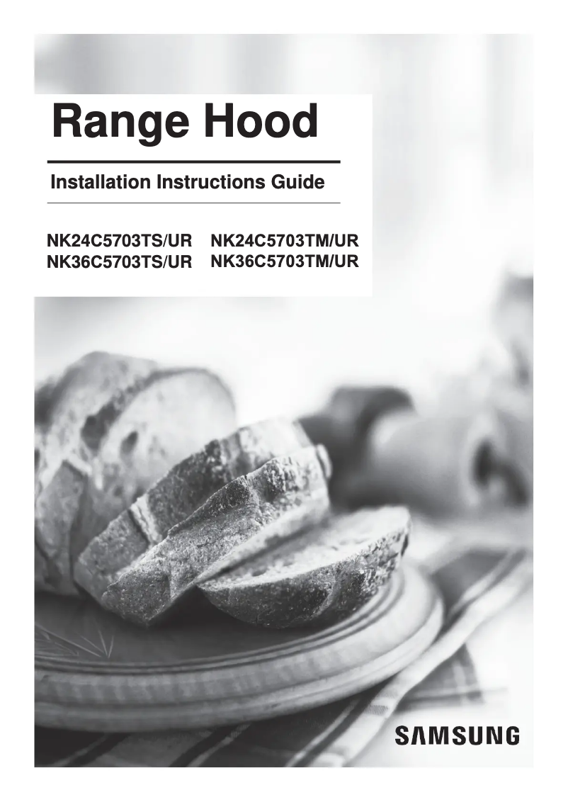 Image de la première page du manuel de l'appareil NK24C5703TM