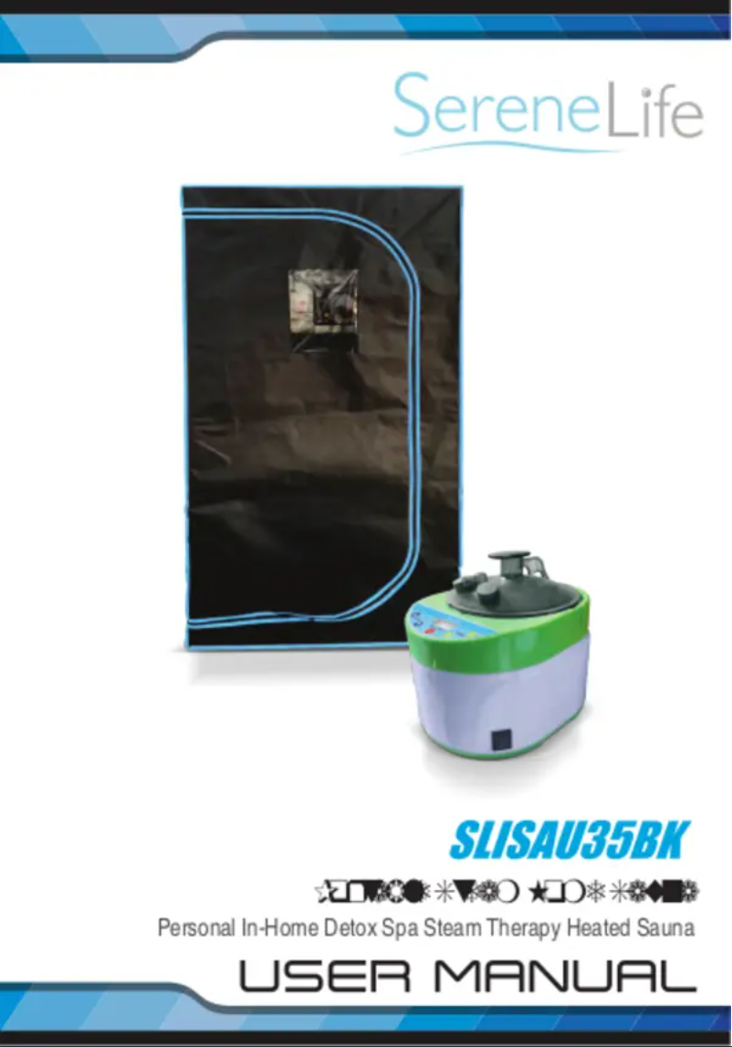 Page n°1 - Manuel utilisateur SereneLife SLISAU35BK