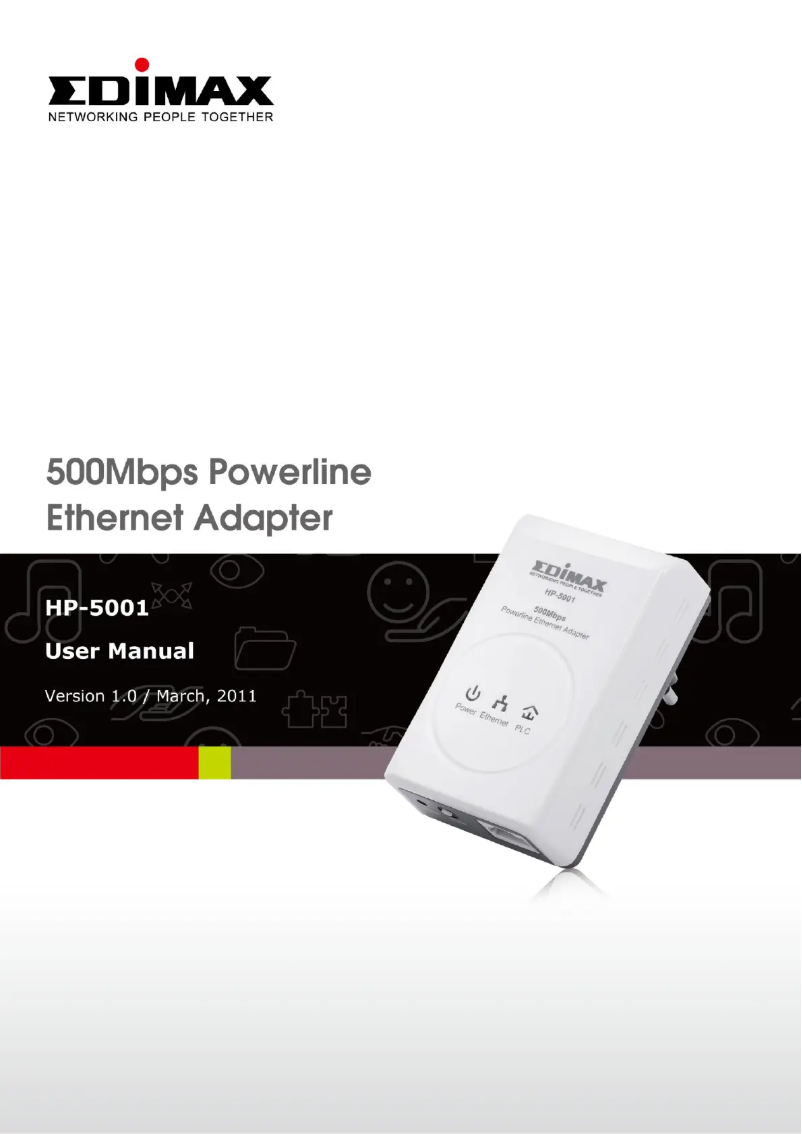 Imagen de la primera página del manual del dispositivo HP-5001K