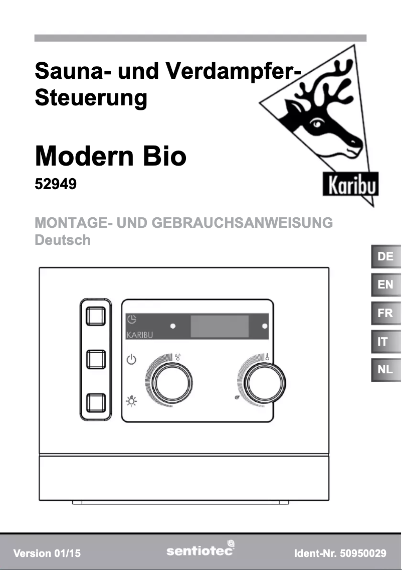 Page 1 de la notice Manuel utilisateur Karibu Leona