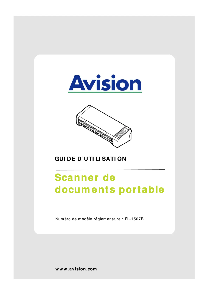Image de la première page du manuel de l'appareil PaperAir 215