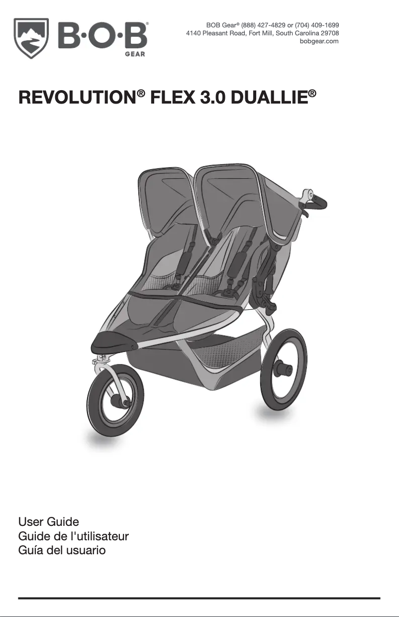 Image de la première page du manuel de l'appareil Revolution Flex 3.0 Duallie