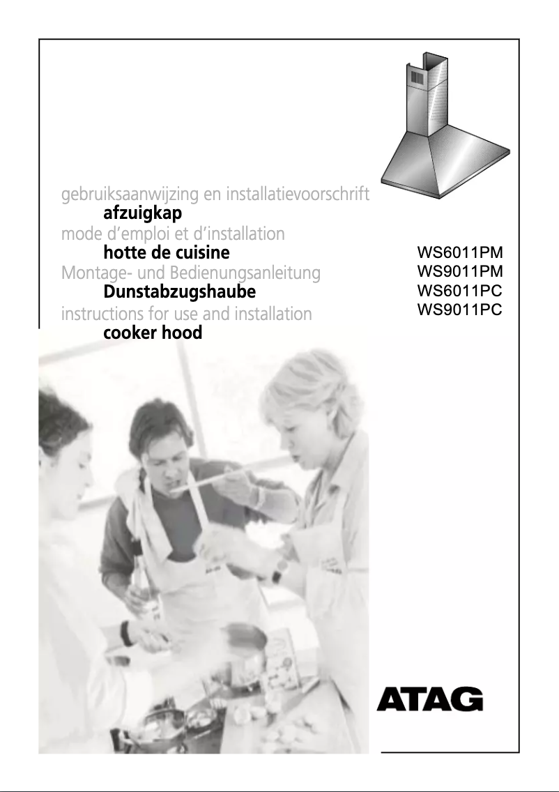 Page n°1 - Manuel utilisateur Atag ES1811QM