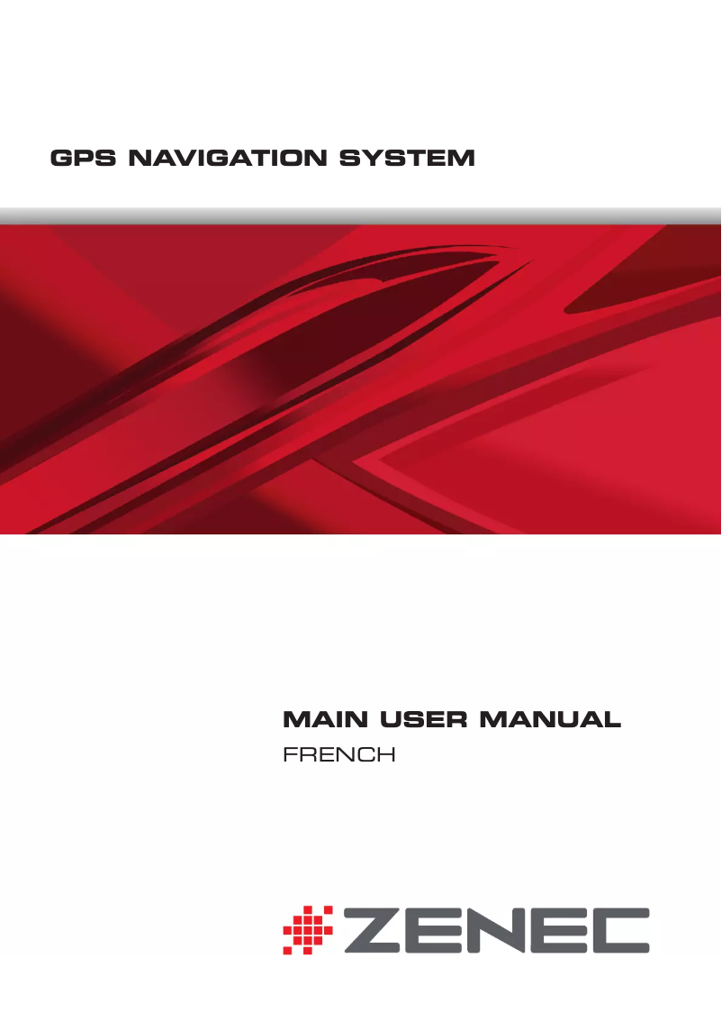 Image de la première page du manuel de l'appareil ZE-NC5011D