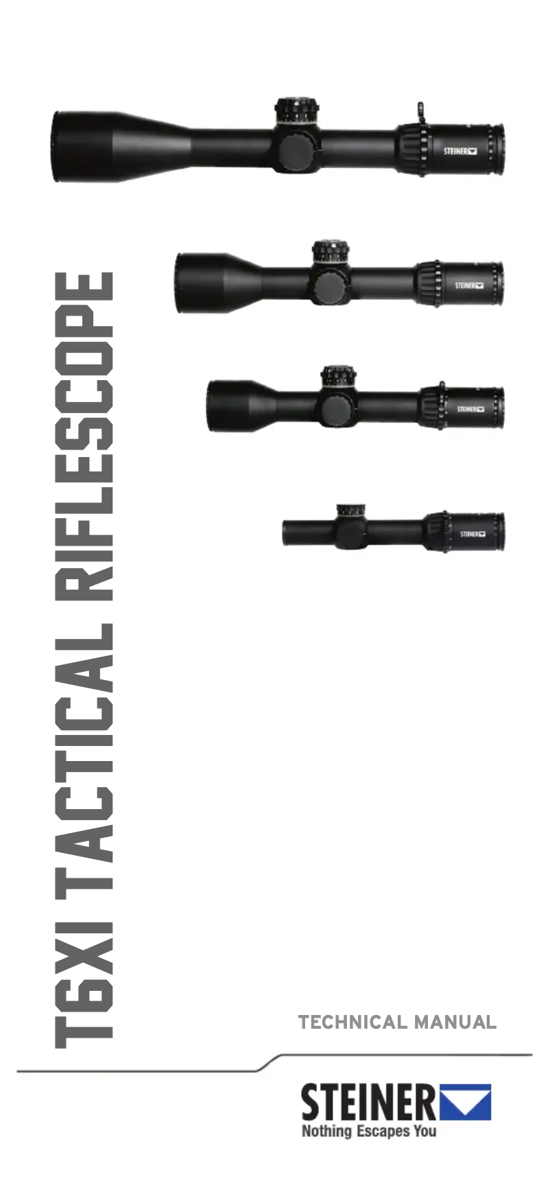 Page 1 de la notice Manuel utilisateur Steiner T6Xi 5-30x56
