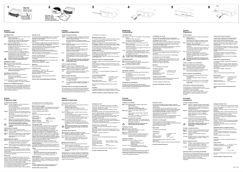 Imagen de la primera página del manual del dispositivo CDC A08