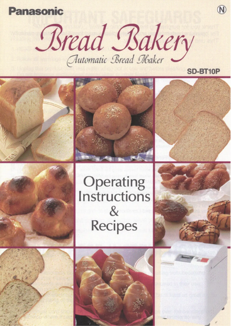 Page 1 of the manual User Manual Panasonic SD-BT10P