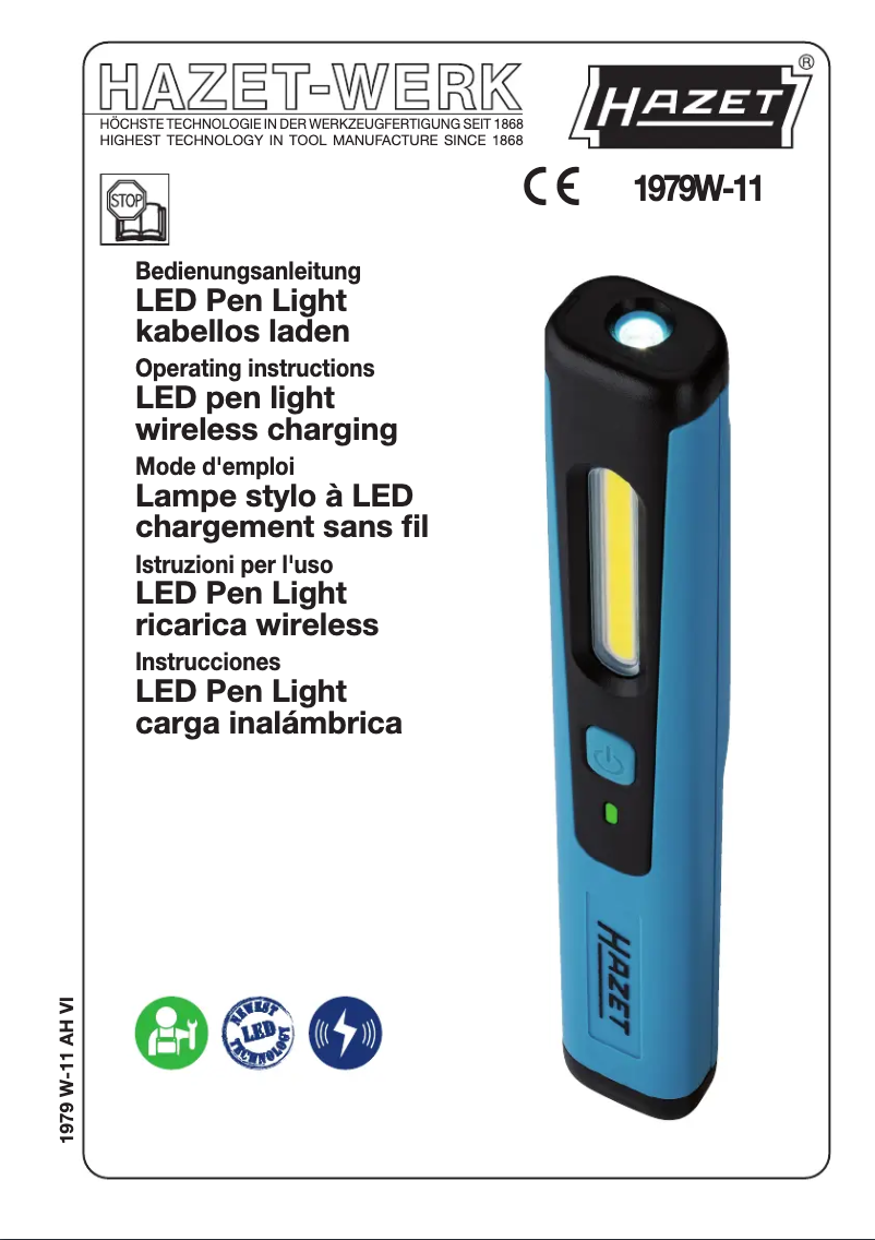 Imagen de la primera página del manual del dispositivo 1979W-11