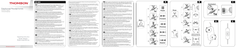 Image de la première page du manuel de l'appareil HED4508