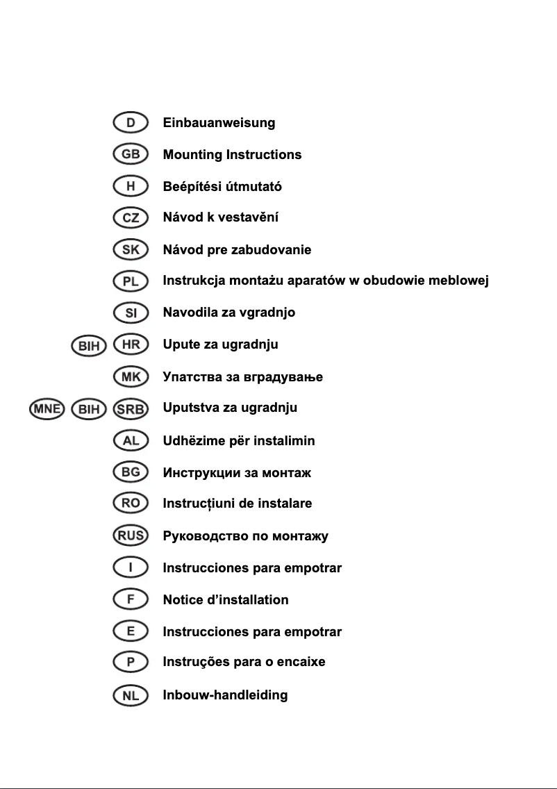 Page n°1 - Manuel utilisateur Gorenje RCI4181AWV