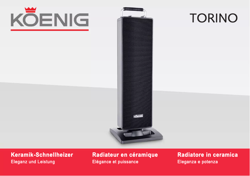 Page n°1 - Manuel utilisateur Koenig B06164