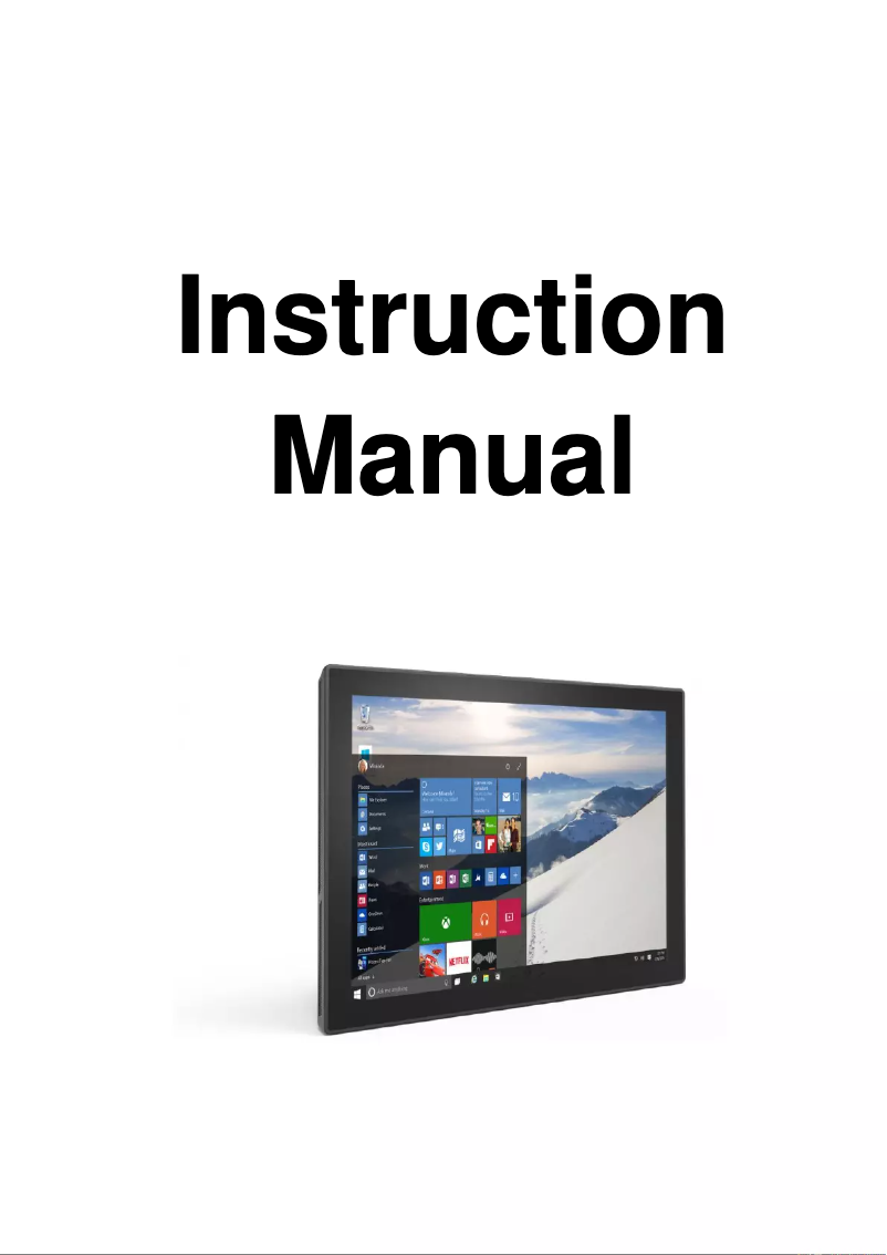 Page n°1 - Manuel utilisateur Lilliput FA1210