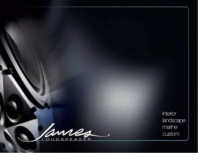 Página 1 del manual Manual de usuario James FXAQ550S