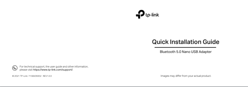 Page 1 de la notice Manuel utilisateur TP-Link UB500