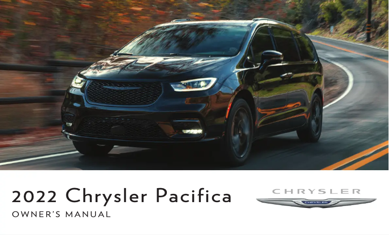 Image de la première page du manuel de l'appareil Pacifica Hybrid (2022)