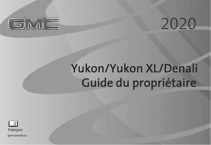 Page 1 de la notice Manuel utilisateur GMC Yukon (2020)