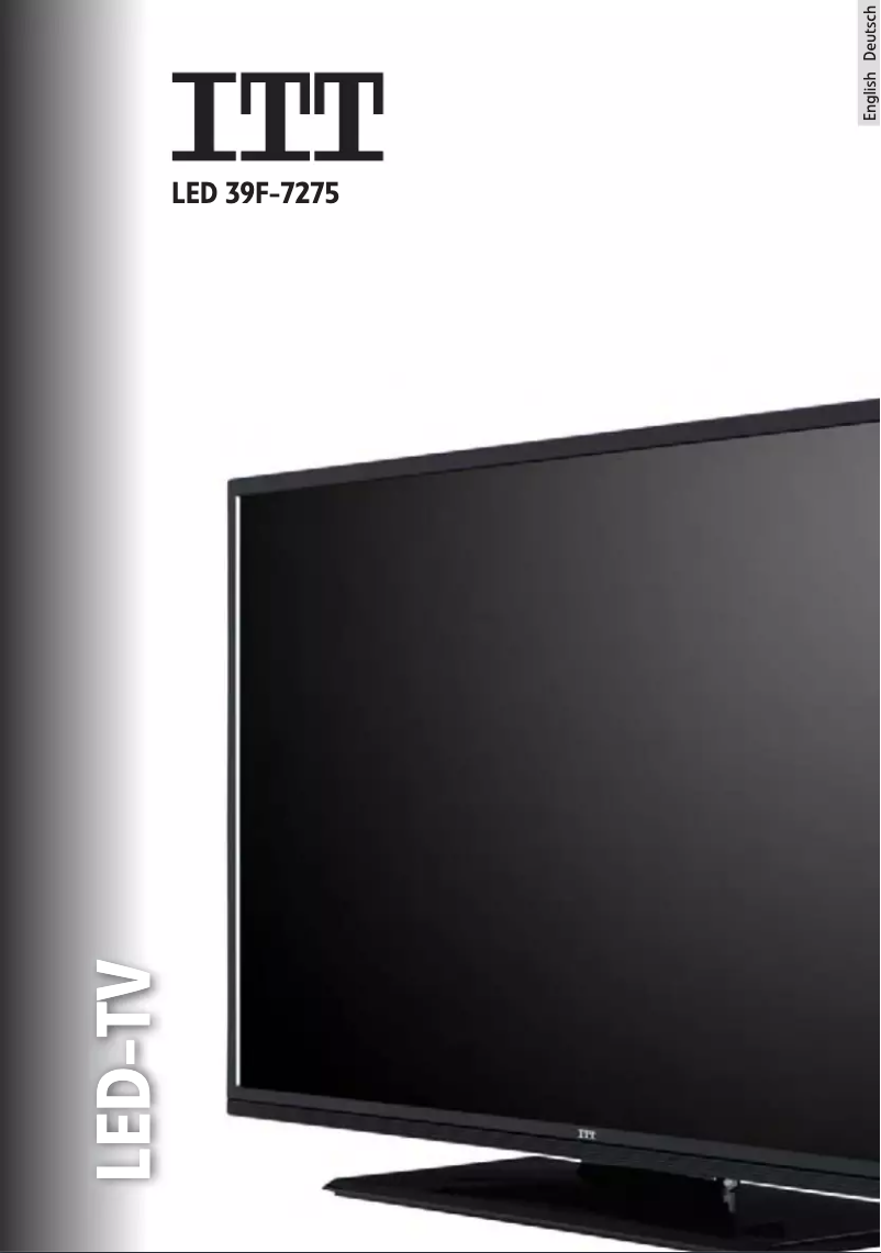 Page 1 de la notice Manuel utilisateur ITT LED 39F-7275-B