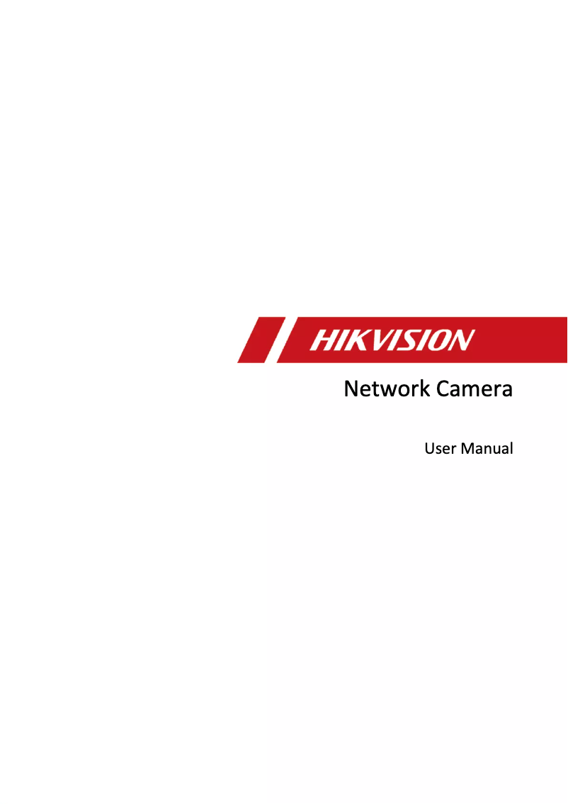 Page 1 de la notice Manuel utilisateur Hikvision DS-2CD2643G2-IZS