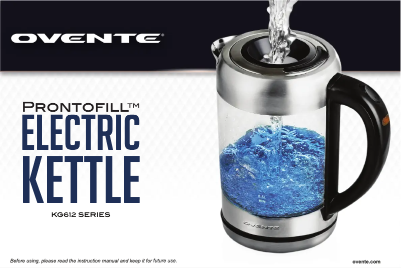 Image de la première page du manuel de l'appareil KG612S