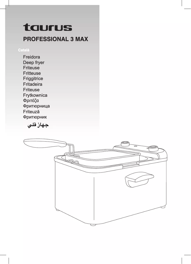Page 1 de la notice Manuel utilisateur Taurus Professional 3 Max
