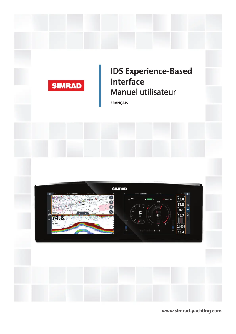 Page 1 de la notice Manuel utilisateur Simrad IDS