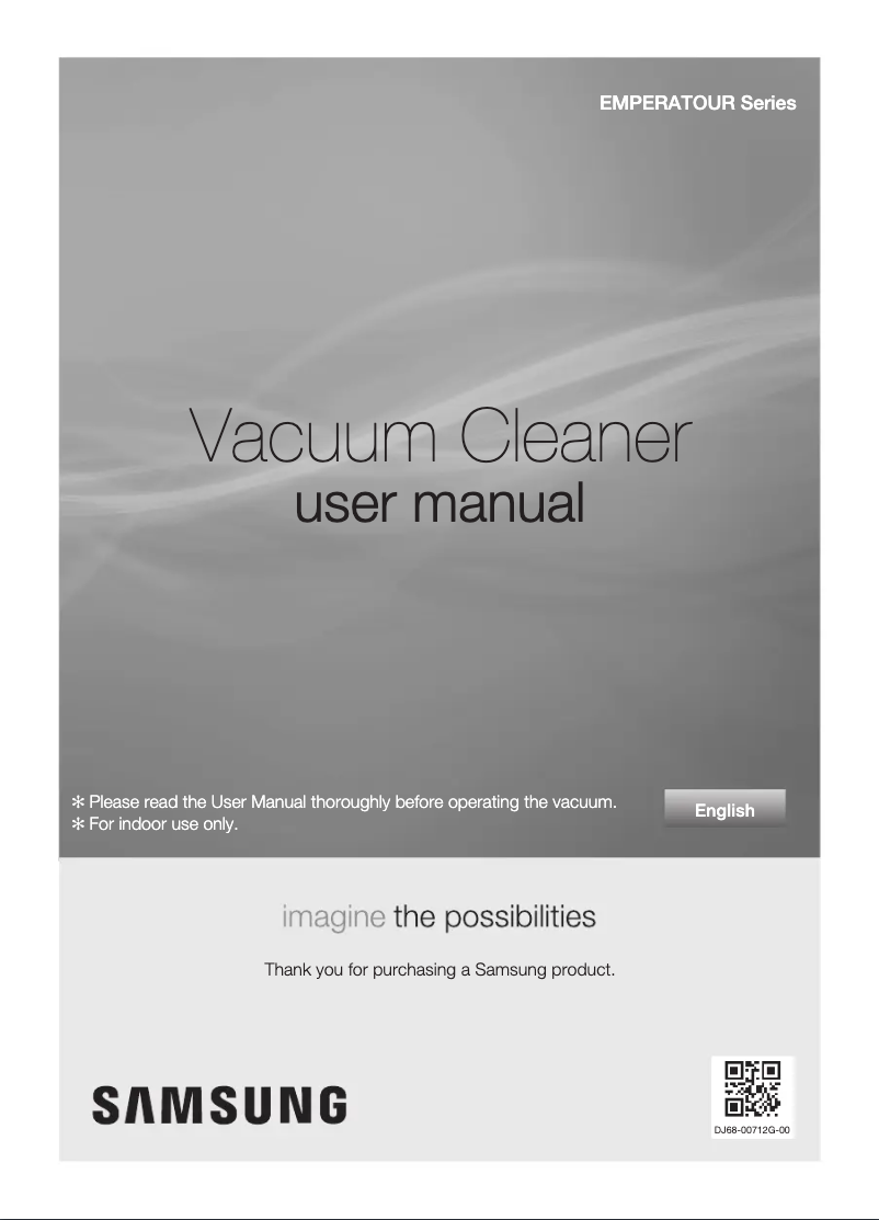 Page 1 de la notice Manuel utilisateur Samsung EMPERATOUR